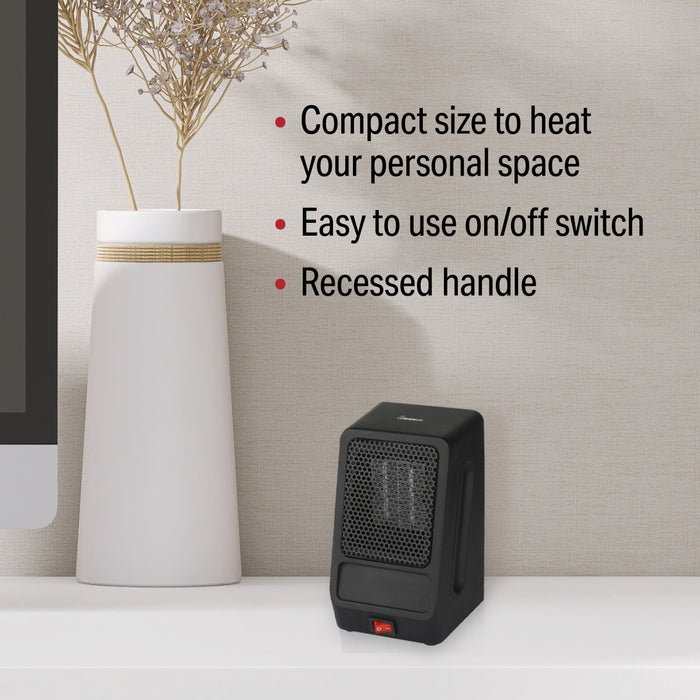 7" 400W Personal Ceramic Heater
