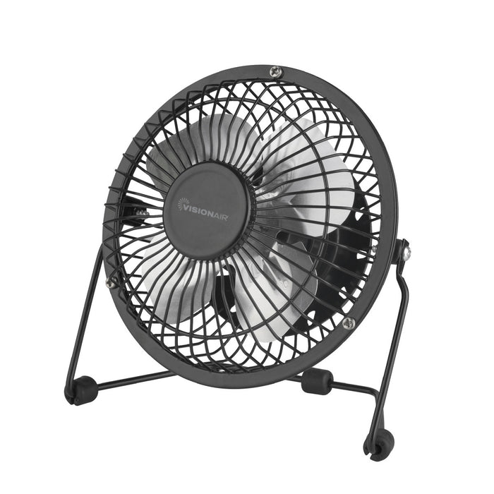 4" USB Table Fan with 360° Tilting Head