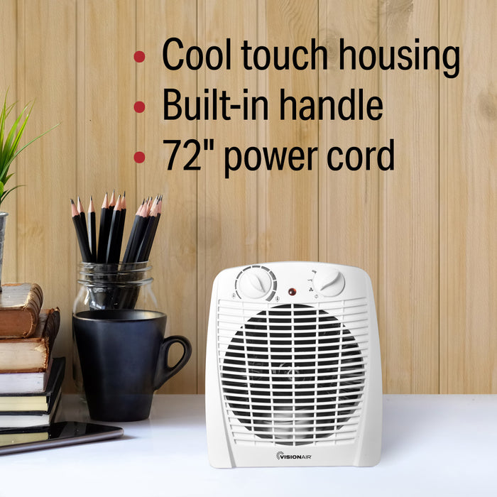 9" 1500/750W Wire Element Heater