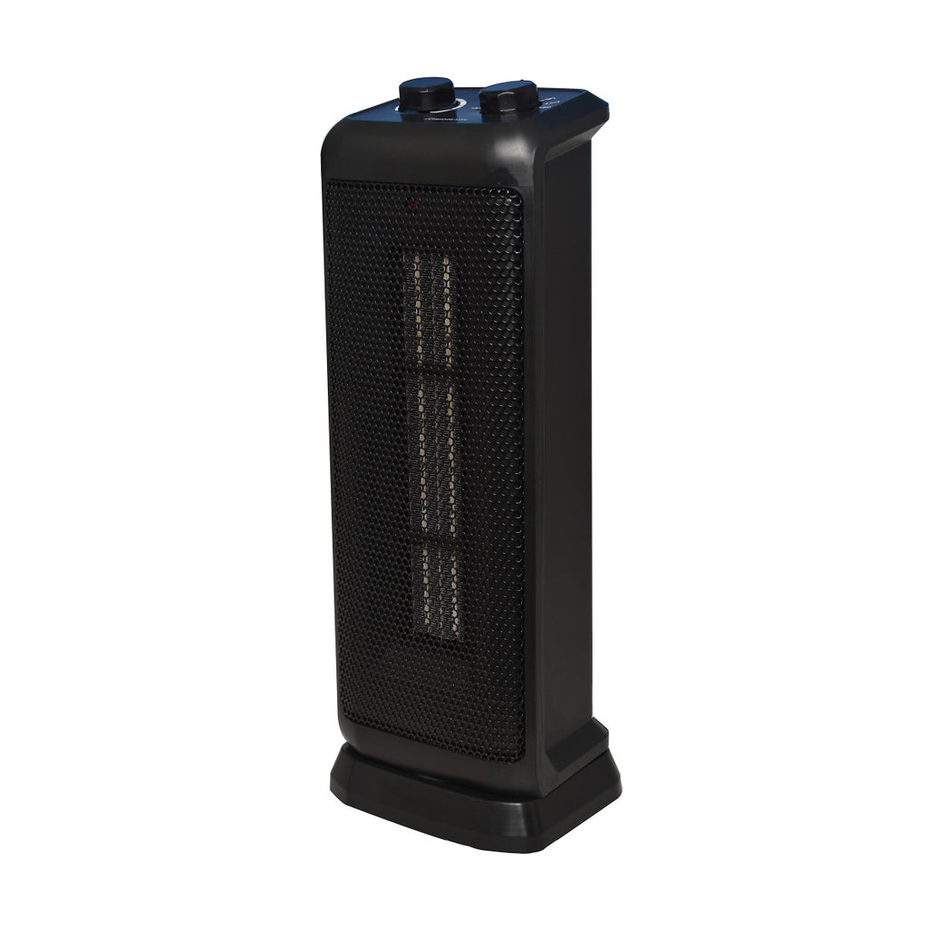 17” 1500/750W Oscillating Ceramic Tower Heater
