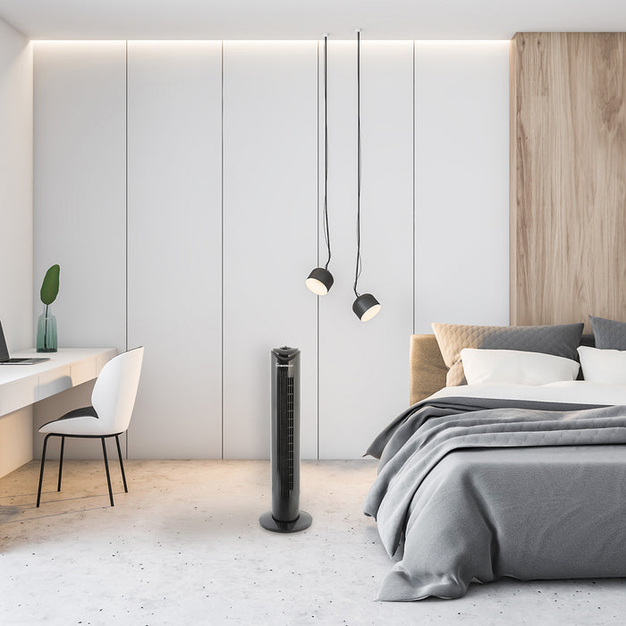 29" Oscillating Tower Fan