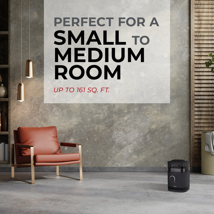 10" 1500/750W 360° Ceramic Heater