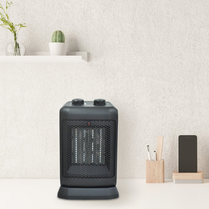 10" 1500/750W Oscillating Ceramic Heater