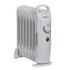 15" 700W 7-Fin Compact Oil-Filled Radiator Heater