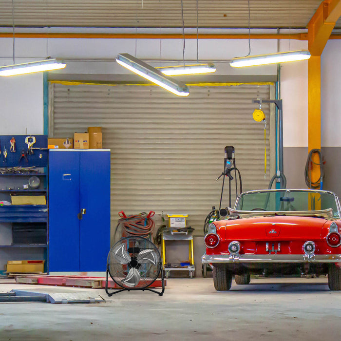 20" High Velocity Floor Fan with aluminum oil bearing motor