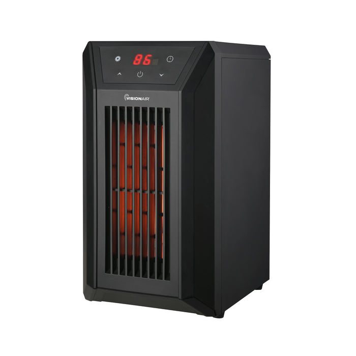 13" 1500/1000W Digital 6 Tube Infrared Heater with Remote