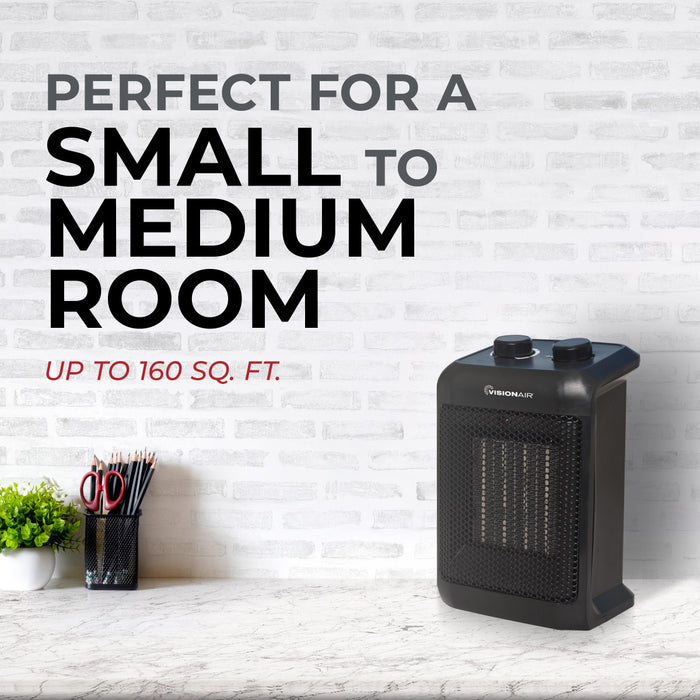 9" 1500/750W Ceramic Heater