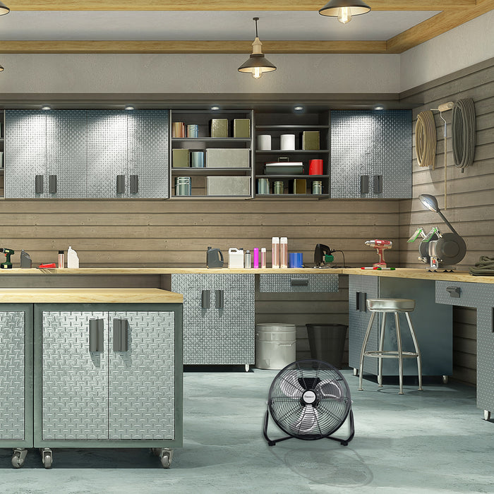 14" High Velocity Floor Fan with aluminum oil bearing motor