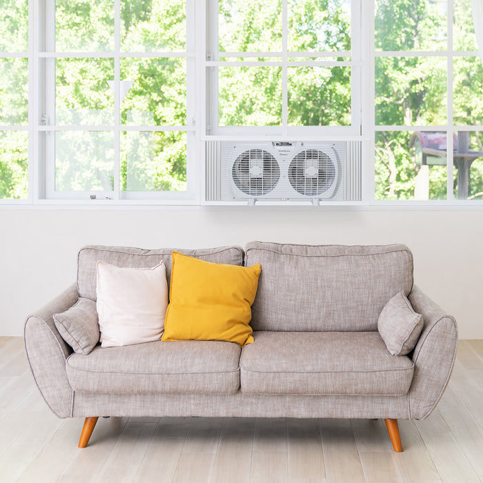 9" Twin Window Fan