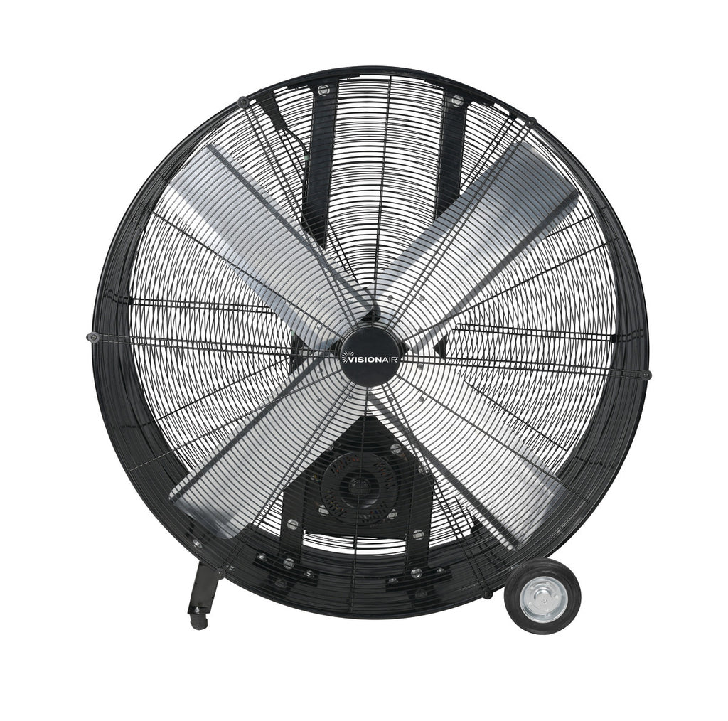 36" Heavy-Duty High Velocity Belt Drive Drum Fan