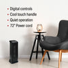 17" 1500/750W Oscillating Digital Ceramic Tower Heater