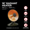 18" 1000/700W Radiant Dish Heater