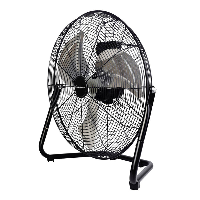 18" High Velocity Floor Fan with aluminum oil bearing motor