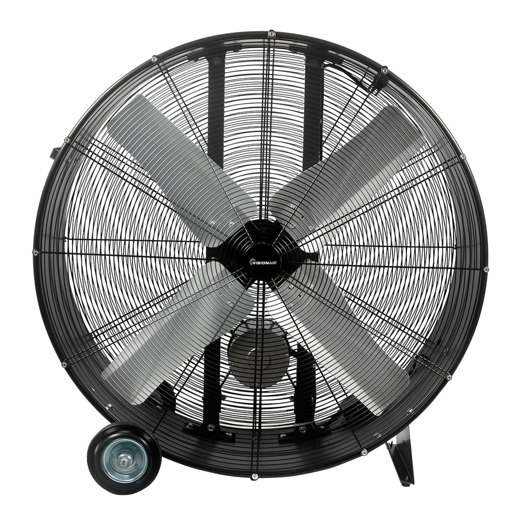 42" High Velocity Belt Drive Drum Fan with Enclosed Motor