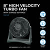 8" High Velocity Turbo Fan