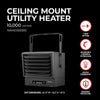 10,000W 240V Ceiling Mount Heater for Canada