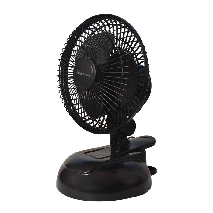 6" Convertible 2-in-1 Desk/Clip Fan