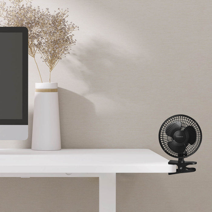 6" Convertible 2-in-1 Desk/Clip Fan