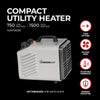 1500/750W Compact Utility Heater